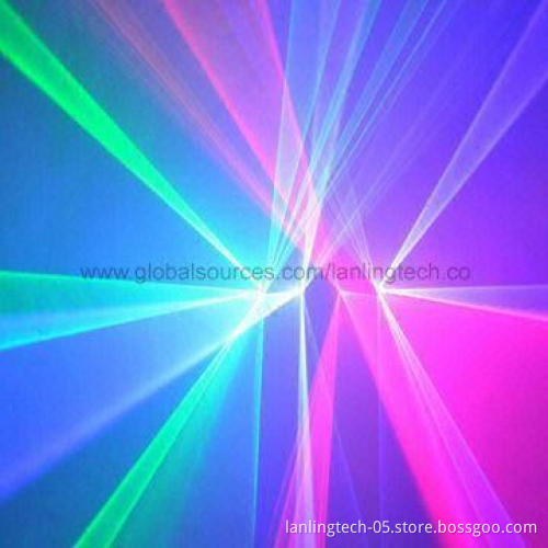 4-head RGB Disco Laser Show Lighting with Beautiful Aluminum Housing